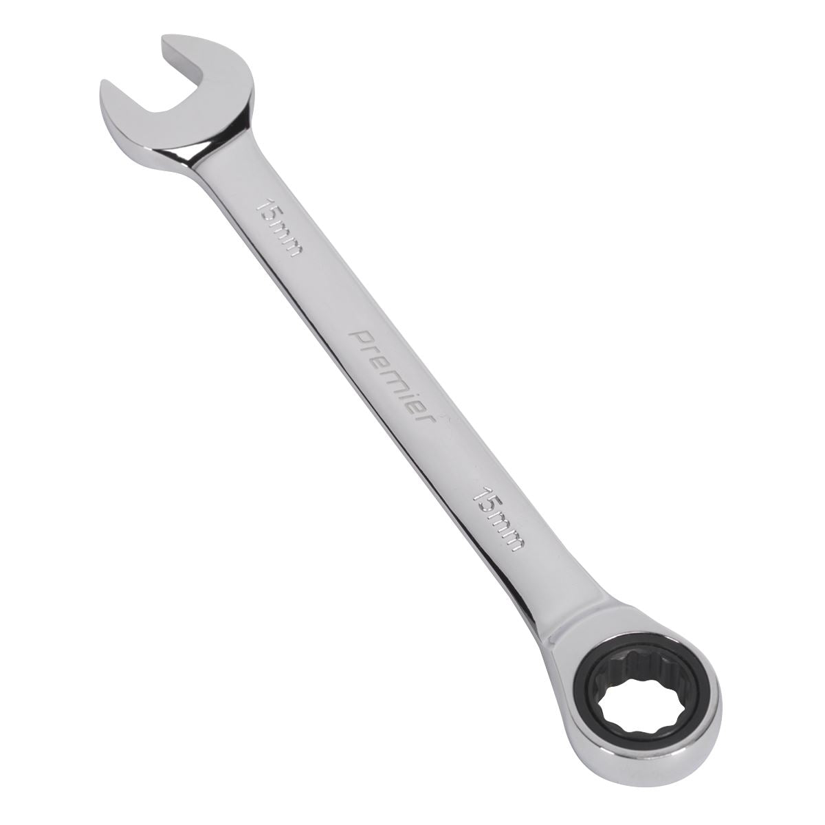 Sealey RCW15 Ratchet Combination Spanner 15mm Sealey