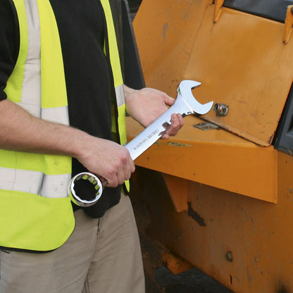 Sealey AK6324 Combination Spanner Set 6pc Super Jumbo Metric Sealey