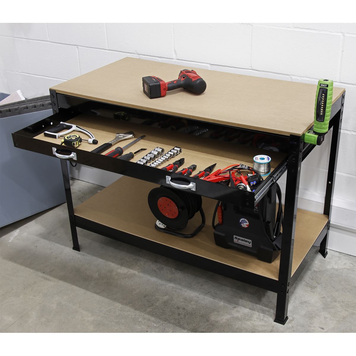 Sealey AP12160 Workbench with Drawer 1.2m Sealey