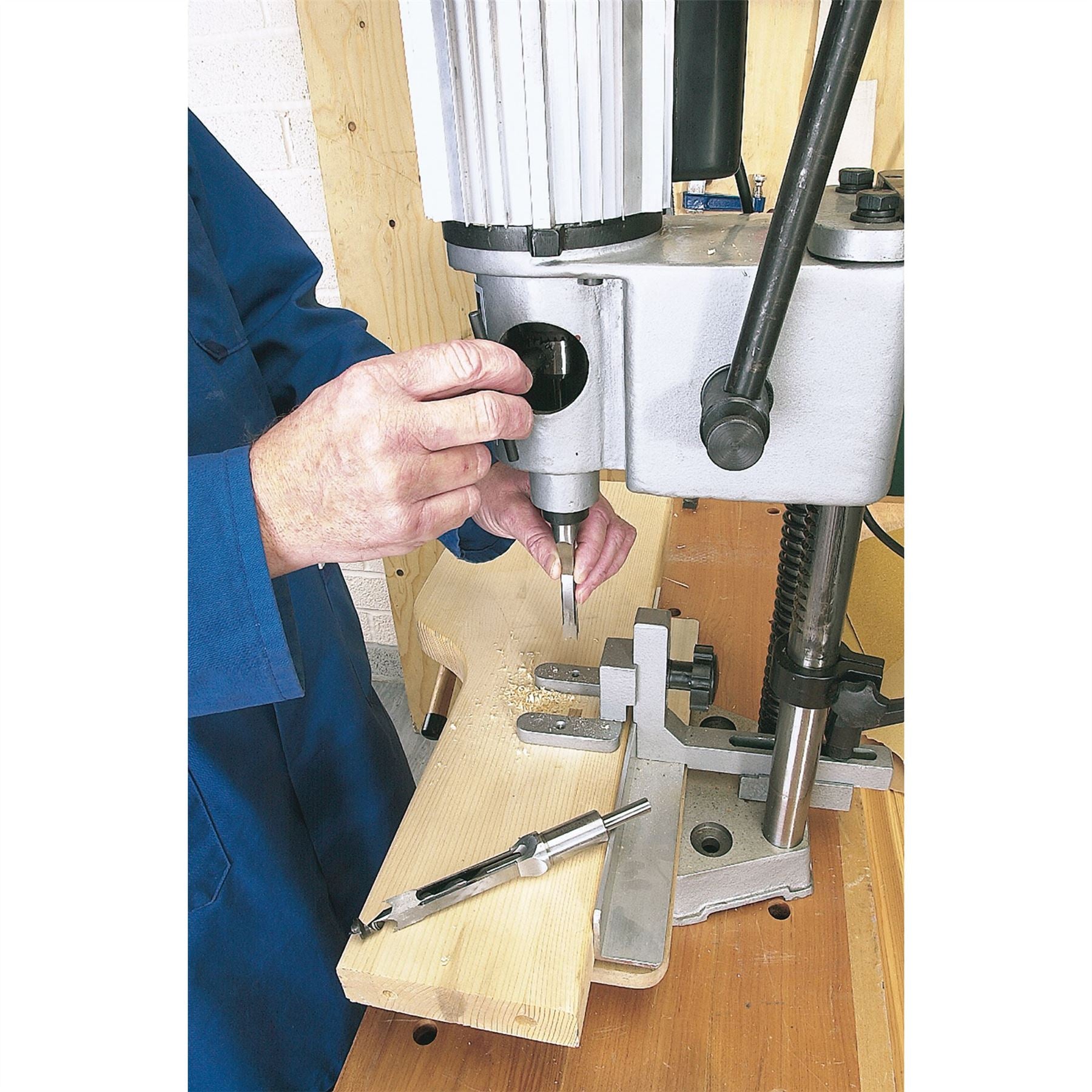 Draper 48056 Hollow Square Mortice Chisel with Bit 1/2" 278mm Draper