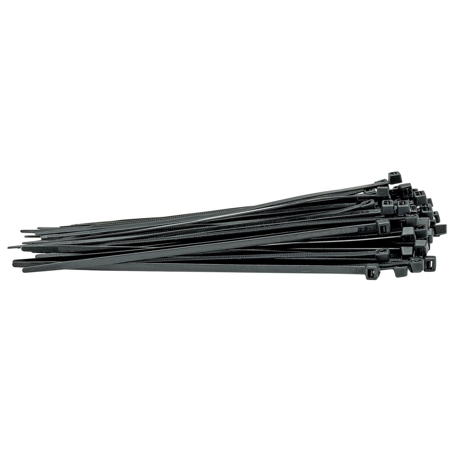 Draper 70393 Cable Ties 4.8 x 200mm Black Pack of 100 Draper