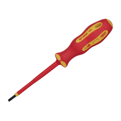 Draper 64414 XP1000® VDE Plain Slot Screwdriver 4.0 x 100mm Draper