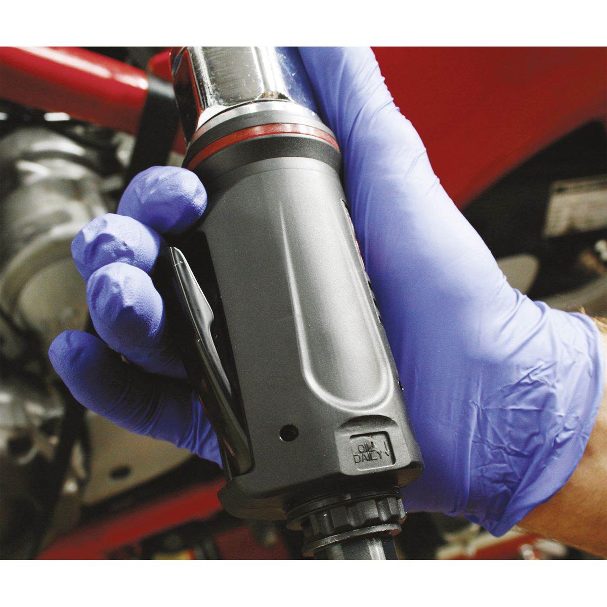 Sealey SA607 Air Ratchet Wrench 3/8"Sq Drive Premier Sealey