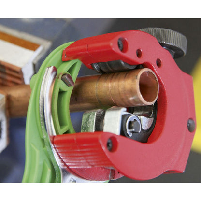Sealey AK5065 Ratcheting Pipe Cutter 2-in-1 Ø6-28mm Sealey