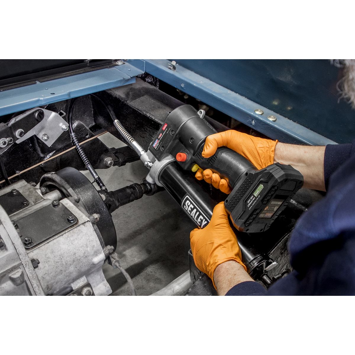 Sealey CP20VGRG Cordless Grease Gun 20V SV20 Series - Body Only Sealey