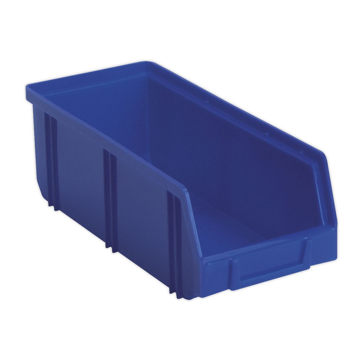 Sealey TPS2D Plastic Storage Bin Deep 105 x 240 x 85mm - Blue Pack of 28 Sealey