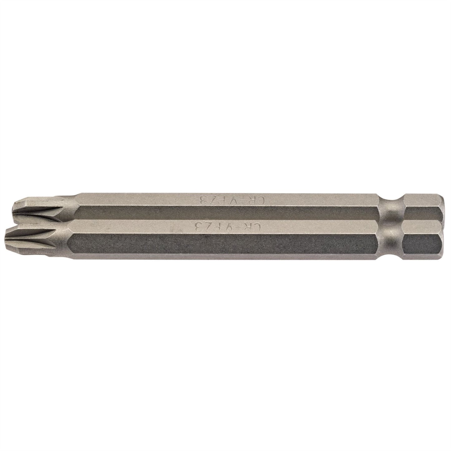 Draper 64313 PZ Type Insert Bit 1/4" Hex 75mm Long No.3 Pack of 2 Draper