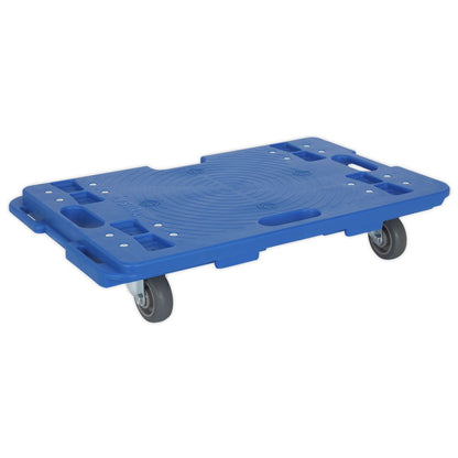 Sealey CM150 Interlocking Plastic Dolly 150kg Capacity Sealey