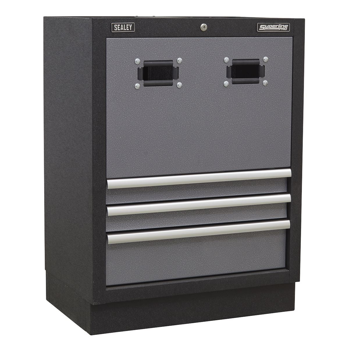 Sealey APMSSTACK16W Superline PRO® 4.9m Storage System - Pressed Wood Worktop Sealey
