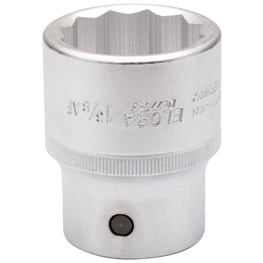 Elora 00533 Bi-Hexagon Socket 1.3/8" 3/4" Sq. Dr. Elora