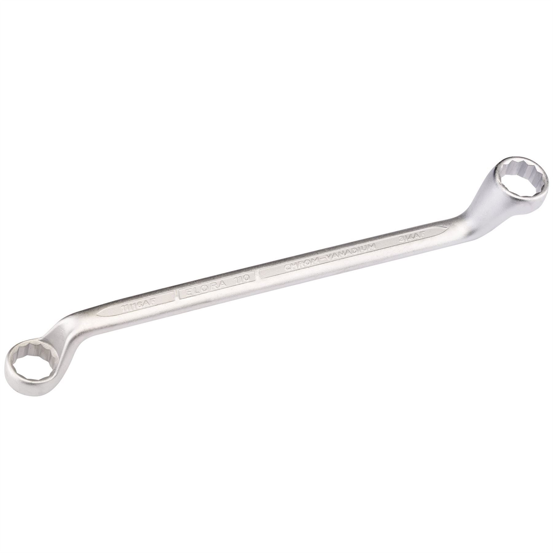 Elora 05757 Deep Crank Imperial Ring Spanner 11/16 x 3/4" Elora
