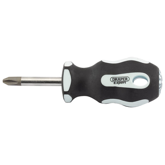 Draper 34991 Cross Slot Soft Grip Screwdriver No.2 x 38mm Draper