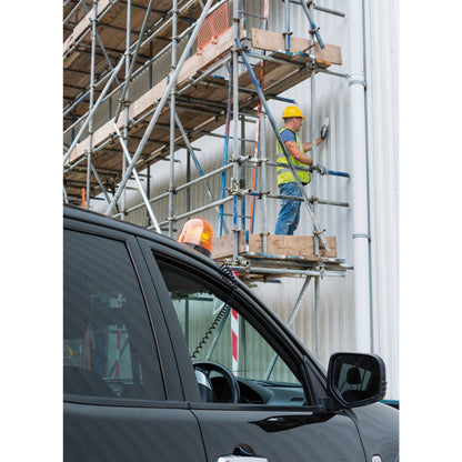 Draper 63878 12/24V Magnetic Base Rotating Beacon Draper