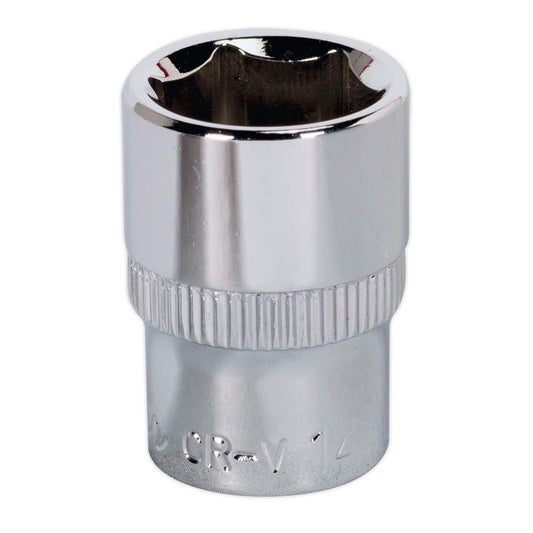 Sealey SP3814 WallDrive® Socket 14mm 3/8"Sq Drive Fully Polished Sealey