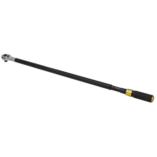 Sealey STW908B Premier Black Torque Wrench Micrometer 3/4"Sq Drive Calibrated 200-1000Nm