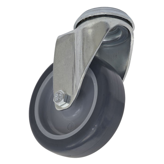 Sealey SCW275SB Castor Wheel Bolt Hole Swivel Ø75mm Sealey