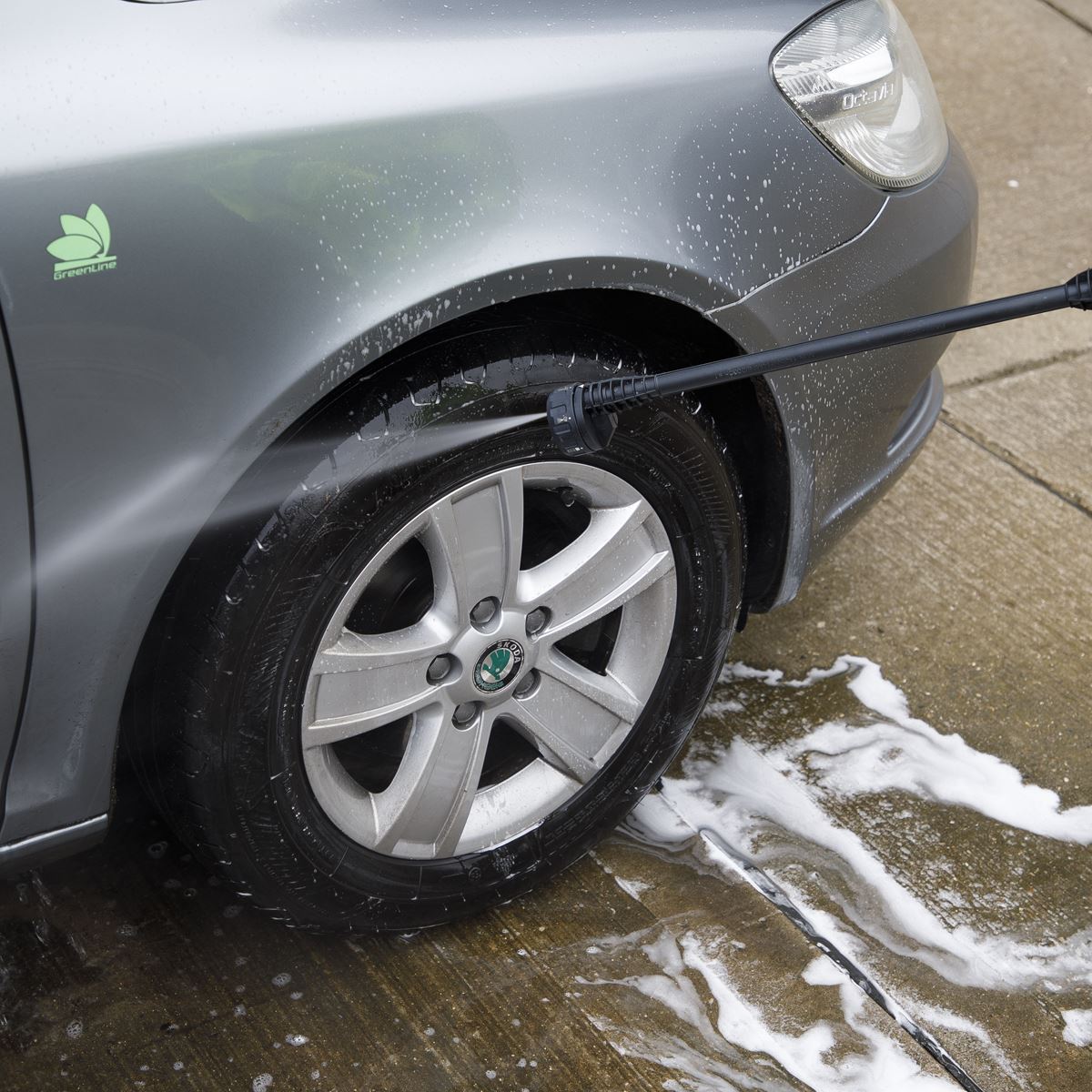 Sealey CP20VPWKIT Cordless Pressure Washer Kit 20V SV20 Series - 2 Batteries Sealey