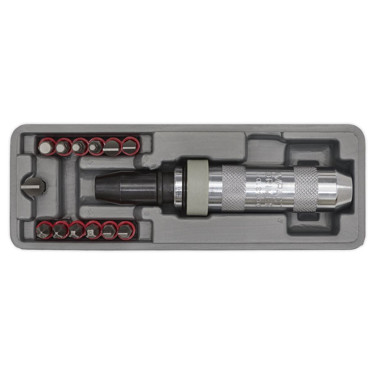 Sealey AK208 Impact Driver Set 15pc Sealey