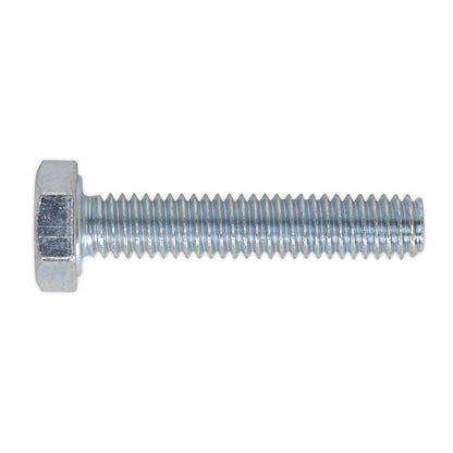 Sealey SS420 HT Setscrew M4 x 20mm 8.8 Zinc Pack of 50 Sealey