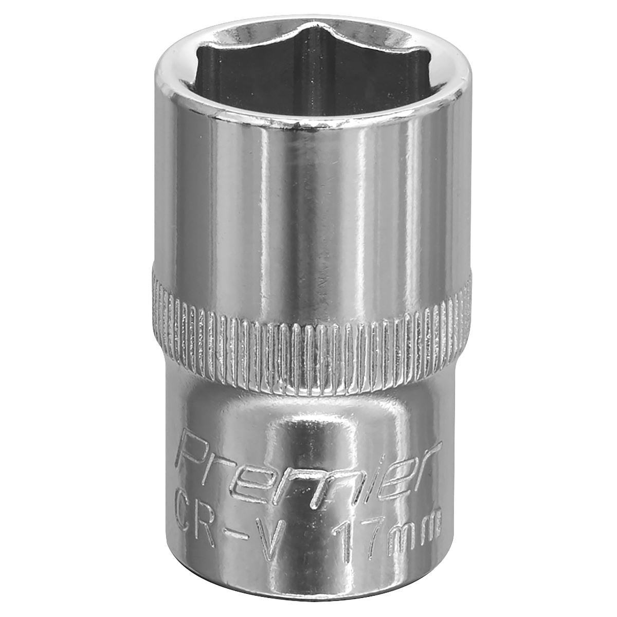 Sealey SP1217 WallDrive® Socket 17mm 1/2"Sq Drive Fully Polished Sealey
