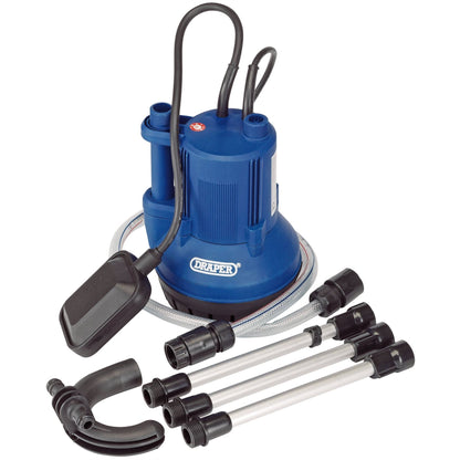 Draper 36327 Submersible Clean Water Butt Pump with Float Switch 40L/min 350W Draper