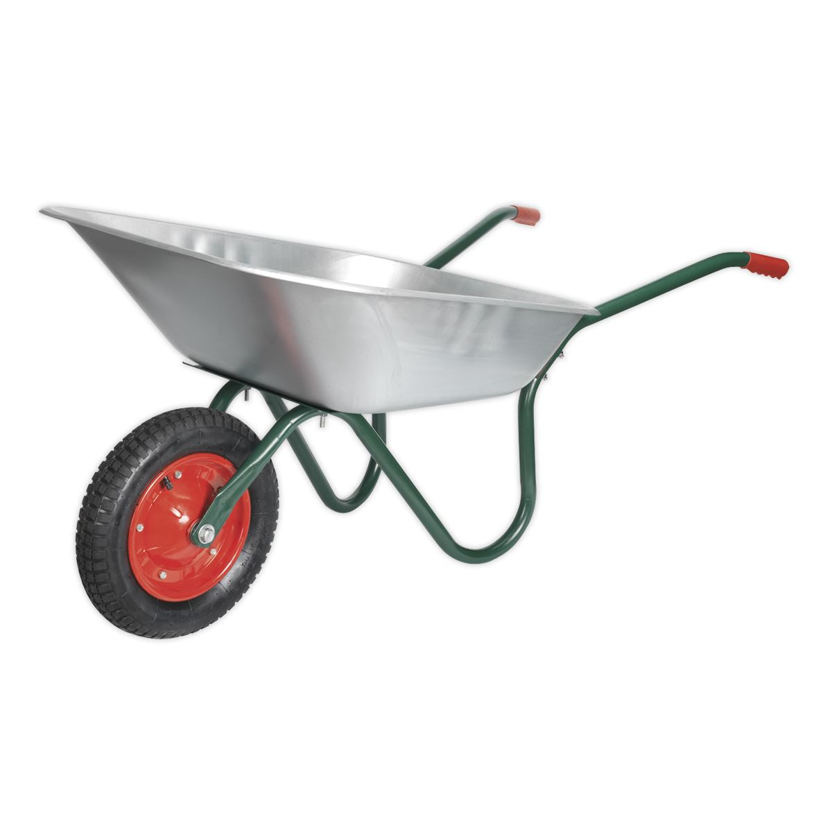 Sealey WB65 Wheelbarrow 65L Galvanized Sealey