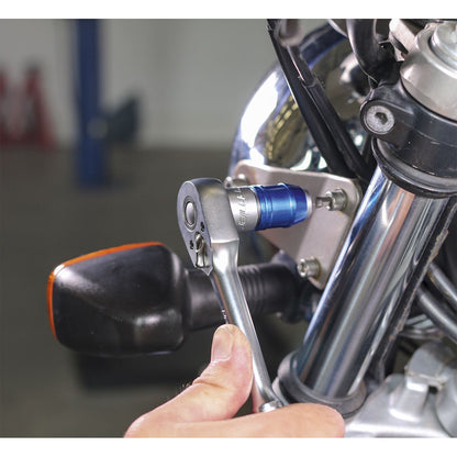 Sealey AK2738 Quick Release Bit Adaptor 10mm 3/8"Sq Drive Sealey