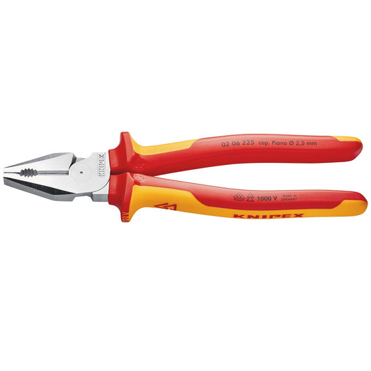 Knipex 49169 02 06 225 VDE High Leverage Combination Pliers 225mm Knipex