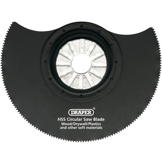 Draper 26079 HSS Circular Saw Blade 85mm Diameter x 0.6mm 18tpi Draper