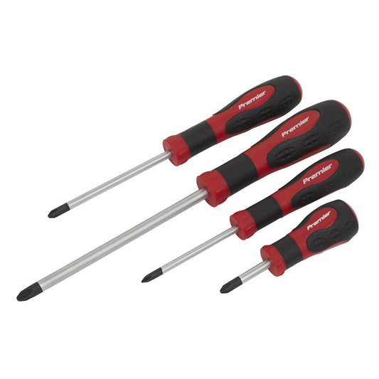 Sealey AK4314 Screwdriver Set 4pc JIS Sealey