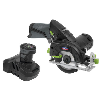 Sealey CP108VCS Cordless Circular Saw Kit 10.8V 2Ah SV10.8 Series Ø85mm Sealey