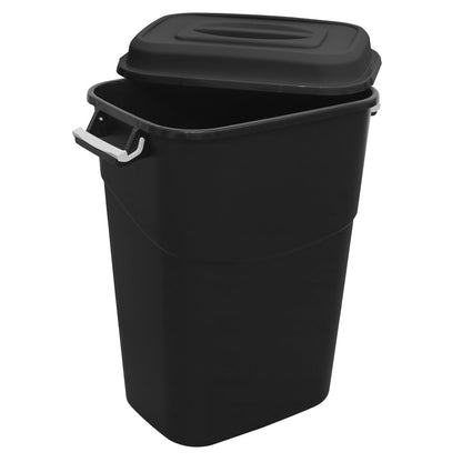 Sealey BM95 Refuse/Storage Bin 95L - Black Sealey
