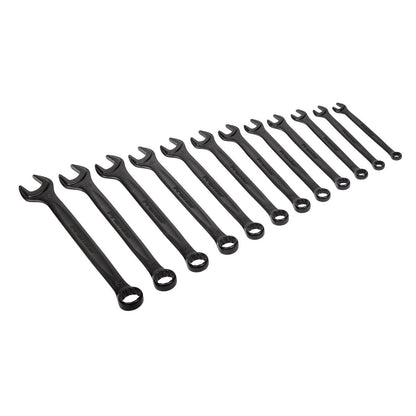 Sealey AK63263B Combination Spanner Set 12pc Metric - Premier Black Sealey