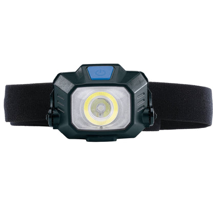 Draper 65689 Expert COB/SMD LED Wireless/USB Rechargeable Head Torch 6W 400 Lumens USB-C Cable Supplied Draper
