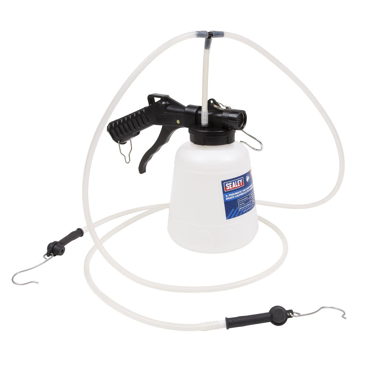 Sealey VS020TC Brake Caliper Clutch Bleeder Pneumatic Vacuum Single & Twin 1L Sealey