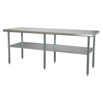 Sealey AP2184SS Stainless Steel Workbench 2.1m Sealey