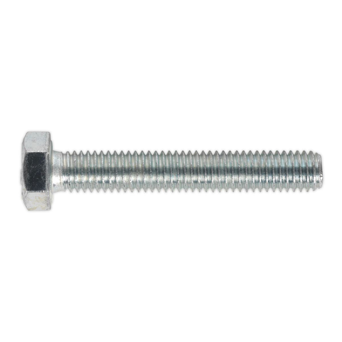 Sealey SS850 HT Setscrew M8 x 50mm 8.8 Zinc Pack of 50 Sealey