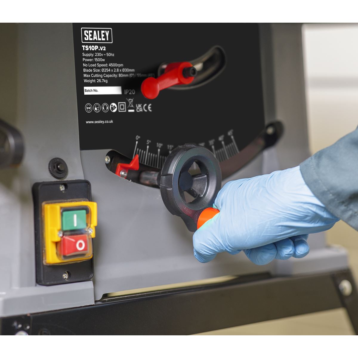 Sealey TS10P Table Saw Ø254mm 230V Sealey