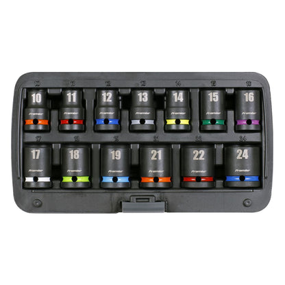 Sealey AK5617M Impact Socket Set 13pc 1/2"Sq Drive Metric Sealey