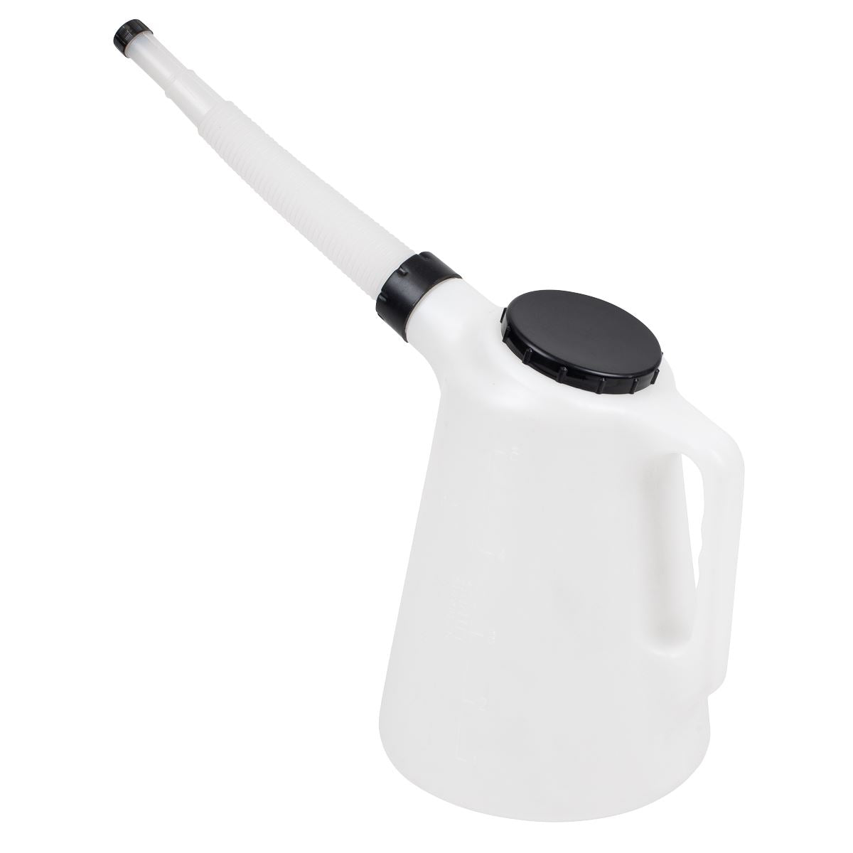 Sealey JDL5 Oil Container with Lid & Flexible Spout 5L Sealey