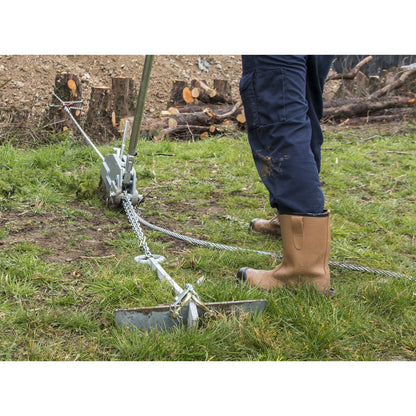 Sealey WRP3200 Wire Rope Puller 3200kg Max Line Force Sealey