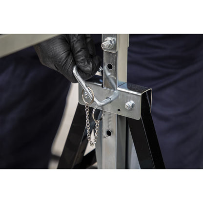 Sealey FDT3 Fold Down Telescopic Trestle 200kg Capacity Sealey