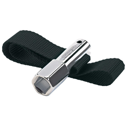 Draper 13771 Oil Filter Strap Wrench 1/2" Sq. Dr. or 21mm 120mm Capacity Draper
