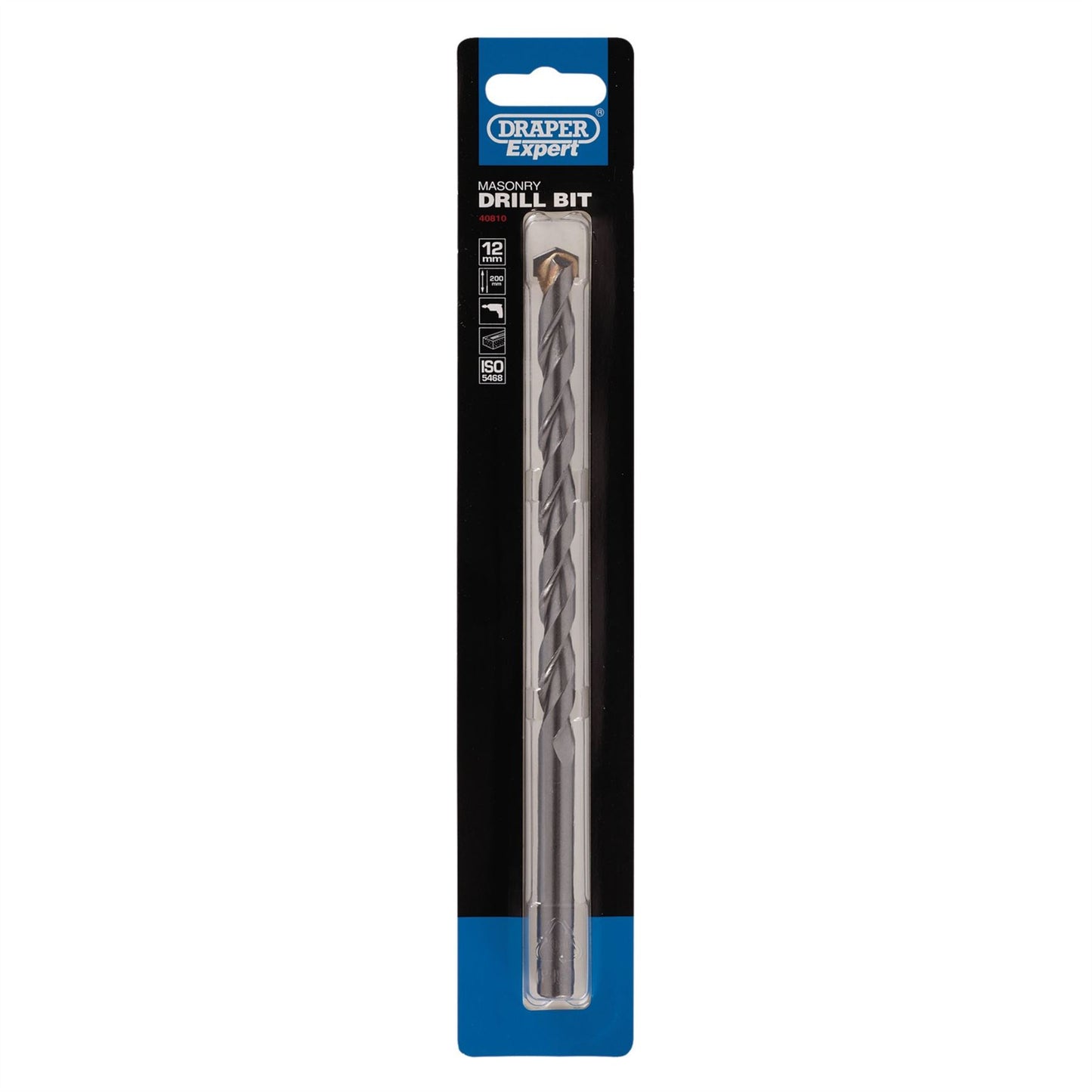 Draper 40810 Masonry Drill Bit 12 x 200mm Draper