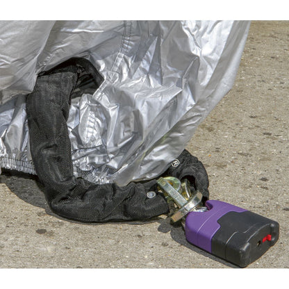 Sealey MCL Motorcycle Cover 2460 x 1050 x 1370mm - Large Sealey