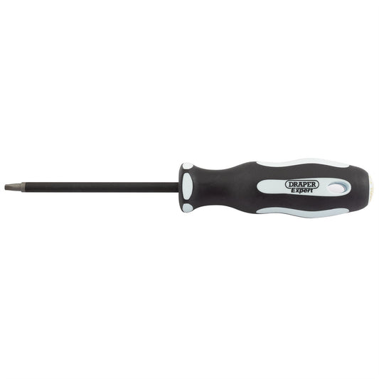 Draper 35157 Square Recess Soft Grip Security Screwdriver S2 x 100mm Draper