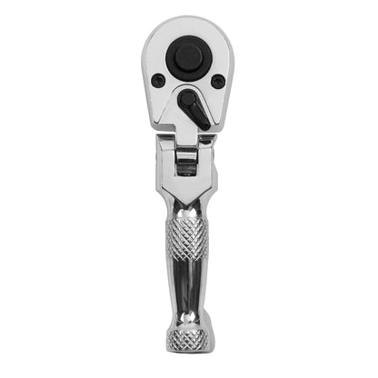 Sealey AK660SF Ratchet Wrench Flexi-Head Stubby 1/4"Sq Drive Sealey
