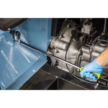 Siegen S01231 Ratchet Wrench Set 4pc 1/2"Sq Drive Flip Reverse Siegen