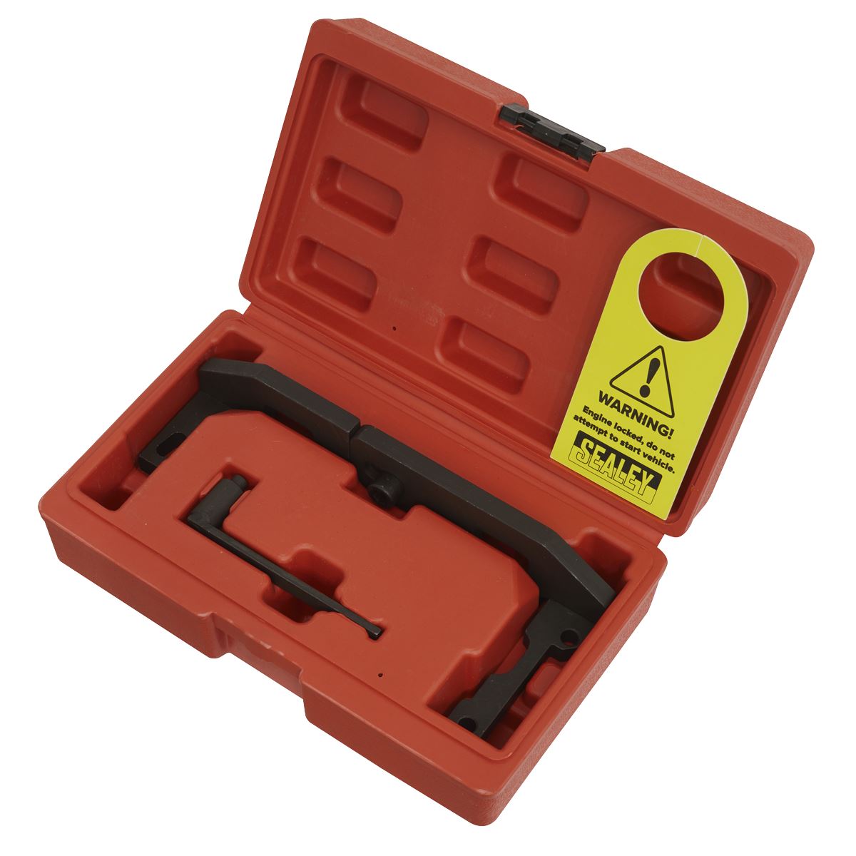 Sealey VSE5092 Petrol Engine Timing Tool Kit - for PSA GM & Toyota 1.0 VTi 1.2 VTi - Belt Drive Sealey