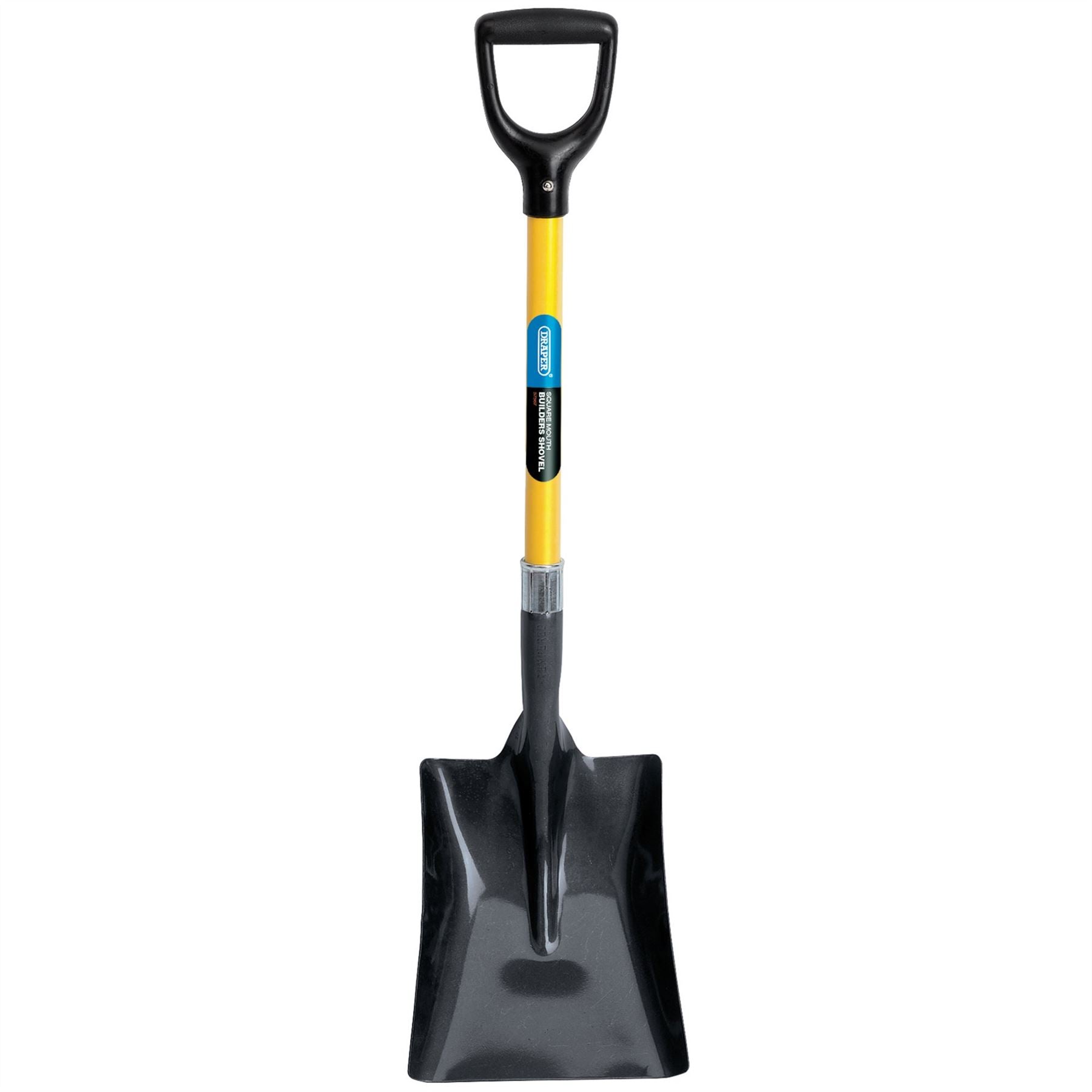 Draper 57567 Square Mouth Builders Shovel with Fibreglass Shaft Draper